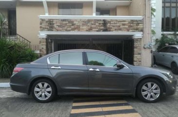 Honda Accord 3.5V 2008 AT Gray Sedan For Sale 