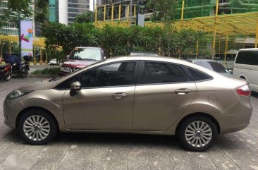 2013 Ford Fiesta AT Beige Sedan For Sale 