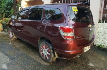 Chevrolet Spin 2014 Diesel Red SUV For Sale 