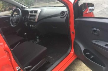 Toyota Wigo E 2016 Manual Red Hb For Sale 