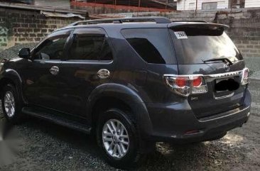 2012 Toyota Fortuner 2.8G 4x2 AT Gray SUV For Sale 