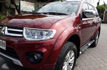 2014 Mitsubishi Montero Gls-v 4x2 AT Red For Sale 