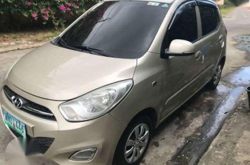 Hyundai i10 Automatic 2013 Beige For Sale 