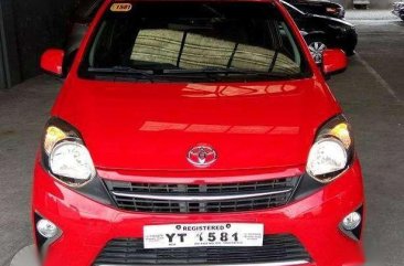 2016 Toyota Wigo G Automatic Red HB For Sale 