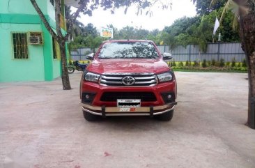 2016 Toyota Hilux G First Owner Red For Sale 
