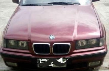 Fresh BMW 320i 1997 AT Red Sedan For Sale 