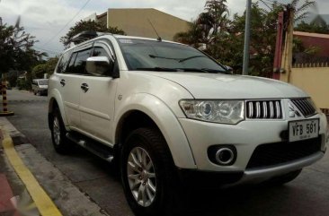 2012 Mitsubishi Montero Sport Glx V L.E White For Sale 