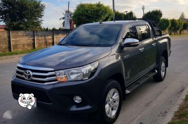 Toyota Hilux 2016 G 4x4 Automatic Gray For Sale 