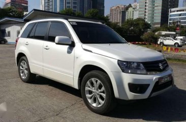 2015 Suzuki Grand Vitara AT White SUv For Sale 