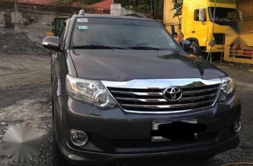 2012 Toyota Fortuner 2.8G 4x2 AT Gray SUV For Sale 