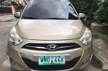 Hyundai i10 Automatic 2013 Beige For Sale 