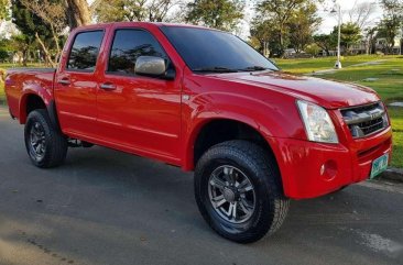 2008 Isuzu D-max LS 4x2 AT Red Pickup For Sale 