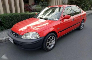 Honda Civic 1998 Matic 1.5 Red Sedan For Sale 