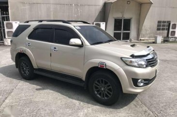 2015 Toyota Fortuner G 4x2 Dsl Beige For Sale 