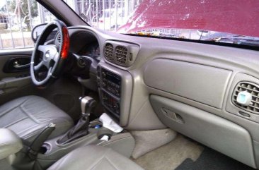 Chevrolet Trailblazer 2005 AT Red SUV For Sale 