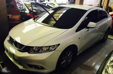 2014 Honda Civic 1.8 Matic White Sedan For Sale 