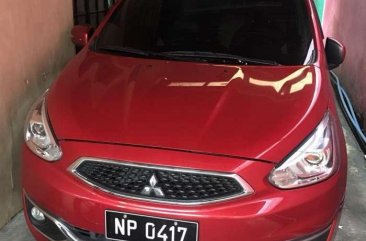 Mitsubishi Mirage 2016 GLS MT Red For Sale 