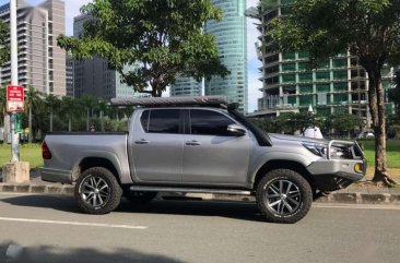 2017 Toyota Hilux 4x4 AT Silver Pickup For Sale 