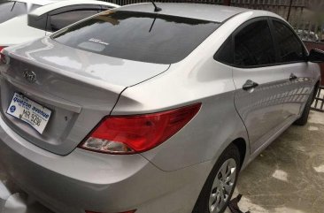 2017 Hyundai Accent Manual Silver For Sale 