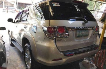 2012 Toyota Fortuner G for sale 