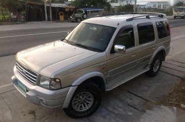 Ford Everest 4x4 automatic 2005 for sale 