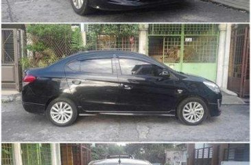 Black Mitsubishi Personal Used Mirage GLS 2015 MT for sale