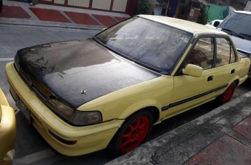 TOYOTA COROLLA 1990 body only for sale