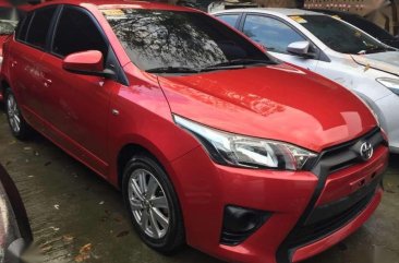2016 Toyota Yaris 13 E Automatic Red Color for sale