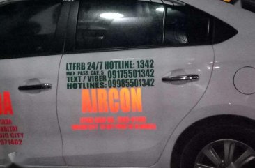 For sale taxi Toyota Vios 2011 to any point of luzon