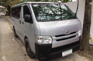 2015 Toyota Hiace Commuter Silver Manual for sale