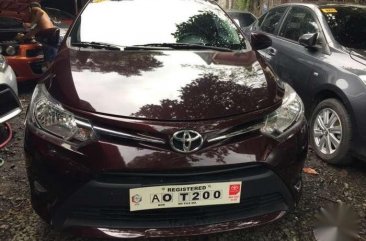 2017 Toyota Vios 13 E B Red Manual for sale