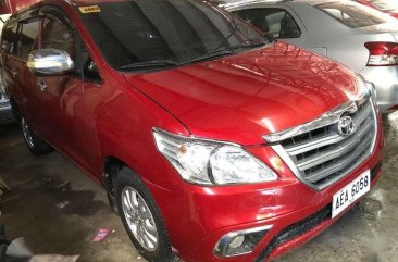 2014 Toyota Innova 2.5 E Variant Manual Red Diesel for sale