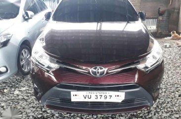 2017 Toyota Vios 1.3e Dual VVTI Blackish Red Automatic for sale