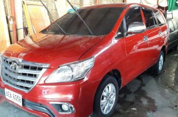 2014 Toyota Innova 2.5E Manual Diesel for sale