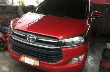 2016 Toyota Innova 20 E Manual Shift Red for sale