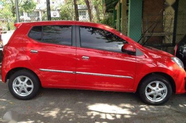 2017 Toyota Wigo 1000 G Manual Red for sale