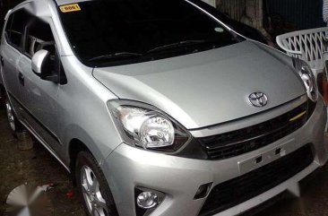 2015 Toyota Wigo 1.0G Silver Automatic for sale