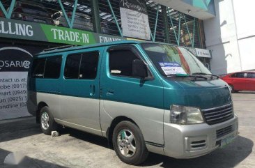 2012 Nissan Urvan Estate MT for sale