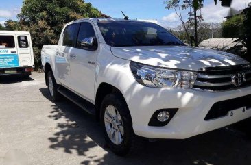 2017 Toyota Hilux G 4x2 White for sale