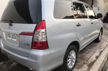 1015 Toyota Innova 2.5 E Manual Diesel Silver for sale