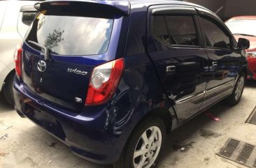 For sale Toyota Wigo 2017 10 G Automatic Blue