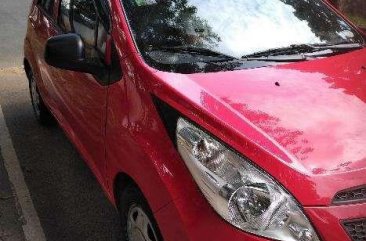 2012 Chevrolet Spark red automatic for sale