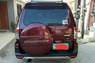 Isuzu Sportivo 2012 Manual Diesel for sale