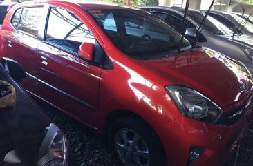 Manual 2017 Toyota Wigo 10 G Red for sale