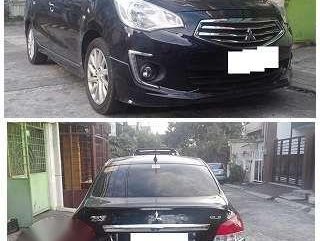 Mitsubishi 2016 Mirage G4 black GLS for sale