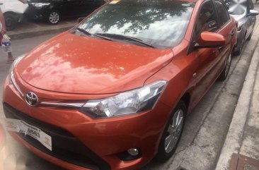 2017 Toyota Vios 1.3 E Orange Manual Transmission for sale