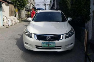 Honda Accord 2010 Pearl white rush sale