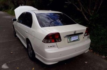 2004 Honda Civic white for sale
