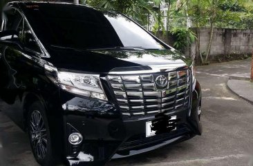 2016 Toyota Alphard black for sale