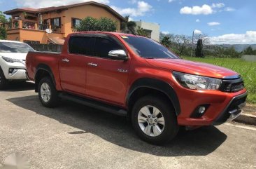 2017 Toyota Hilux 2.8G 4x4 Automatic Orange Diesel for sale